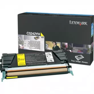 Lexmark C5242YH - Toner, yellow (galben)