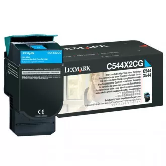 Lexmark C544 (C544X2CG) - Toner, cyan
