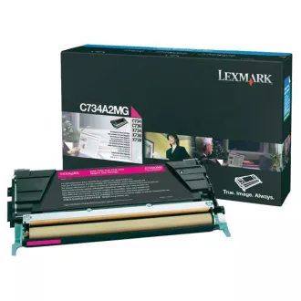 Lexmark C734A2MG - Toner, magenta