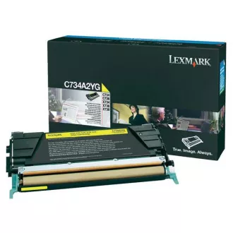 Lexmark C734A2YG - Toner, yellow (galben)