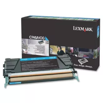 Lexmark C746 (C746A1CG) - Toner, cyan