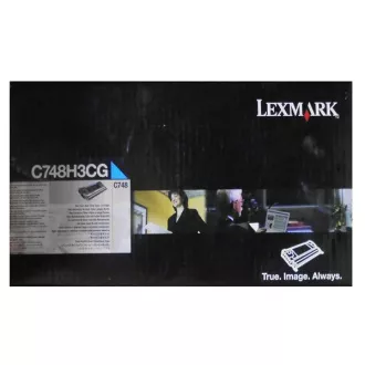 Lexmark C748H3CG - Toner, cyan Lexmark C748H3CG - Toner, cyan
