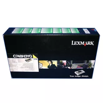 Lexmark C748H3YG - Toner, yellow (galben) Lexmark C748H3YG - Toner, yellow (galben)