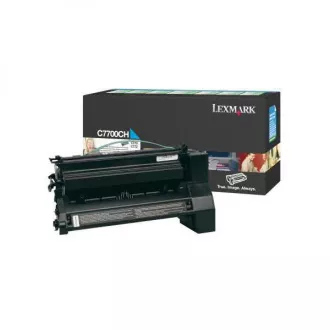 Lexmark C7700CH - Toner, cyan Lexmark C7700CH - Toner, cyan