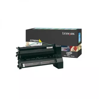 Lexmark C7700YH - Toner, yellow (galben)