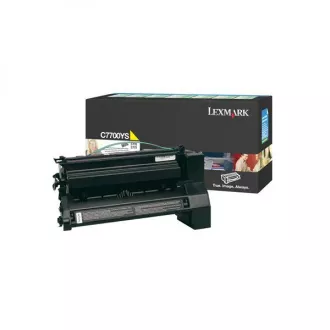 Lexmark C7700YS - Toner, yellow (galben)
