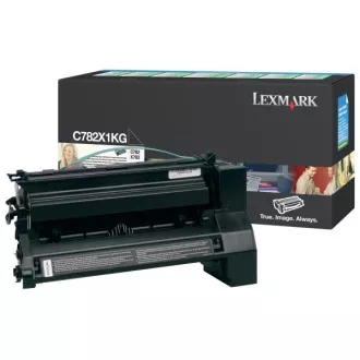 Lexmark C782X1KG - Toner, black (negru)