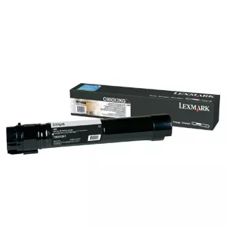 Lexmark C950X2KG - Toner, black (negru)