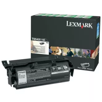 Lexmark T654 (T654X11E) - Toner, black (negru)