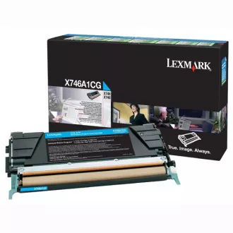 Lexmark X746A1CG - Toner, cyan