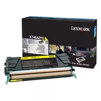 Lexmark X746A2YG - Toner, yellow (galben)