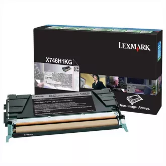 Lexmark X746H1KG - Toner, black (negru)