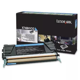 Lexmark X748H1CG - Toner, cyan Lexmark X748H1CG - Toner, cyan