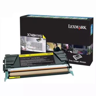 Lexmark X748H1YG - Toner, yellow (galben) Lexmark X748H1YG - Toner, yellow (galben)