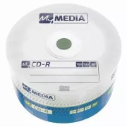 MyMedia CD-R, 69201, pachet de 50, 700MB, 52x, 80min., 12cm, fără opțiune de imprimare, wrap, Standard, pentru arhivarea datelor