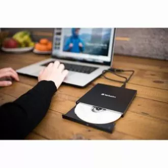 Unitate Blu-Ray externă Verbatim, 43889, USB 3.1, USB-C, MDISC GRATUIT de 25 GB