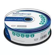 Mediarange DVD+R, MR469, 8.5GB, 8x, cutie pentru tort, pachet de 25, fără opțiune de imprimare, 12cm, strat dublu, pentru arhivarea datelor
