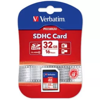 Card de memorie Verbatim Card Secure Digital Premium U1, 32 GB, SDHC, 43963, UHS-I U1 (Clasa 10)