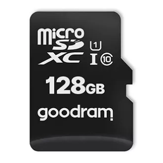 Card de memorie Goodram Micro Secure Digital Card All-In-ON, 128GB, pachet multiplu, M1A4-1280R12, UHS-I U1 (Clasa 10), pachet multiplu cu contor