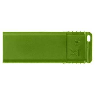 Unitate flash USB Verbatim, USB 2.0, 16GB, Slider, verde, albastru, roșu, 49326, USB A, cu conector retractabil, 3 buc
