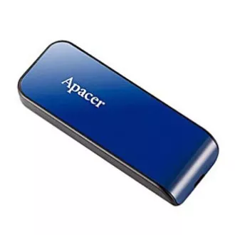 Apacer USB flash drive, USB 2.0, 32 GB, AH334, albastru, AP32GAH334U-1, USB A, cu conector retractabil
