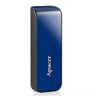 Apacer USB flash drive, USB 2.0, 32 GB, AH334, albastru, AP32GAH334U-1, USB A, cu conector retractabil
