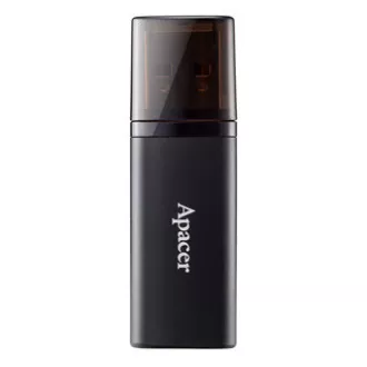 Apacer USB flash drive, USB 3.0, 32 GB, AH25B, negru, AP32GAH25BB-1, USB A, cu capac