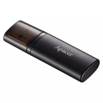 Apacer USB flash drive, USB 3.0, 32 GB, AH25B, negru, AP32GAH25BB-1, USB A, cu capac