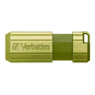 Unitate flash USB Verbatim, USB 2.0, 32GB, Store,N,Go PinStripe, verde, 49958, pentru arhivarea datelor
