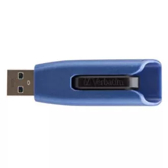 Unitate flash USB Verbatim, USB 3.0, 32 GB, V3 MAX, Store N Go, albastru, 49806, USB A, cu conector retractabil