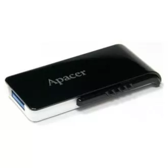 Unitate flash USB Apacer, USB 3.0, 64GB, AH350, neagră, AP64GAH350B-1, USB A, cu conector retractabil, REDUCERE Unitate flash USB Apacer, USB 3.0, 64GB, AH350, neagră, AP64GAH350B-1, USB A, cu conector retractabil, REDUCERE