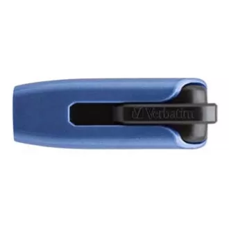 Unitate flash USB Verbatim, USB 3.0, 64 GB, V3 MAX, Store N Go, albastru, 49807, USB A, cu conector retractabil