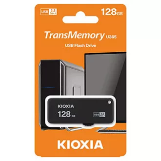 Unitate flash USB Kioxia, USB 3.0, 128 GB, Yamabiko U365, Yamabiko U365, negru, LU365K128GG4