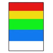Etichete cu logo 210 mm x 297 mm, A4, mate, amestec de culori, 1 etichetă, 180 g/m2, pachet de 25, pentru imprimante cu jet de cerneală și laser