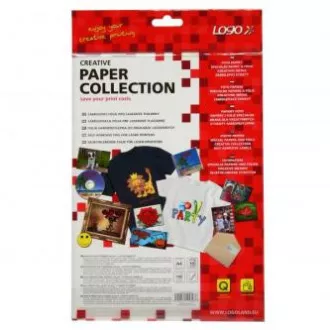 Folie autoadezivă cu logo, mată, argintie, A4, 145 g/m2, 1200 dpi, 10 coli, pentru imprimante laser, L Folie autoadezivă cu logo, mată, argintie, A4, 145 g/m2, 1200 dpi, 10 coli, pentru imprimante laser, L
