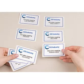 Etichete Avery Zweckform 80mm x 50mm, A4, albe, 10 etichete, autoadezive, pachet de 20, L4785-20, pentru imprimante laser