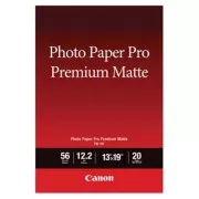 Hârtie foto Canon premium mată, PM-101, hârtie foto, mată, 8657B007, albă, A3+, 13x19", 210 g/m2, 20 buc, jet de cerneală