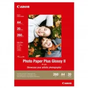 Hârtie foto Canon Plus lucioasă, PP-201 A4, hârtie foto, lucioasă, 2311B019, albă, A4, 260 g/m2, 20 buc, jet de cerneală
