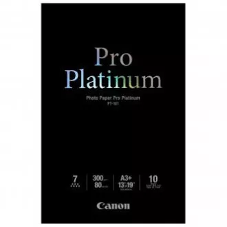 Canon Photo Paper Pro Platinum, PT-101 A3+, hârtie fotografică, lucioasă, 2768B018, albă, A3+, 13x19", 300 g/m2, 10 buc, jet de cerneală Canon Photo Paper Pro Platinum, PT-101 A3+, hârtie fotografică, lucioasă, 2768B018, albă, A3+, 13x19", 300 g/m2, 10 buc, jet de cerneală