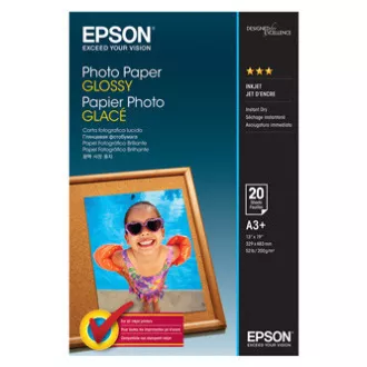 Hârtie foto Epson lucioasă, C13S042535, hârtie foto, lucioasă, albă, A3+, 200 g/m2, pentru imprimante cu jet de cerneală Hârtie foto Epson lucioasă, C13S042535, hârtie foto, lucioasă, albă, A3+, 200 g/m2, pentru imprimante cu jet de cerneală
