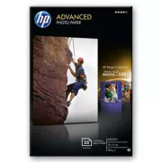 Hârtie foto lucioasă HP Advanced, Q8691A, hârtie foto, tip lucios fără margini, tip îmbunătățit, alb, 10x15cm, 4x6", 250 g/m2, 25 buc., i