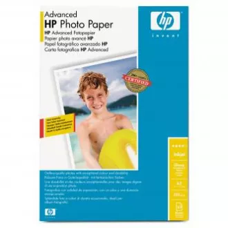 Hârtie foto lucioasă HP Advanced, Q8697A, hârtie foto, lucioasă, tip avansat alb, A3, 250 g/m2, 20 buc, jet de cerneală