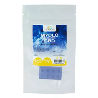 Săpun solid cu CBD, 17g, floral, cu antioxidanți, Dr. Natural, LIVRARE