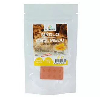 Săpun solid cu conținut de CBD și MIERE, 17g, natural, cu antioxidanți, Dr. Natural, LIVRARE