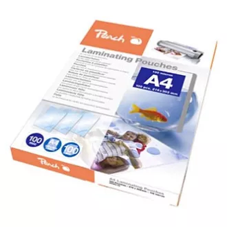 Laminare folie peach, A4, 100mic, termică, 100 buc