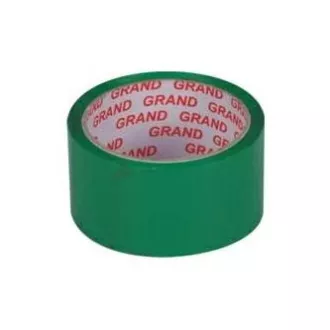 Bandă adezivă, acrilică, Grand, verde, 48mm, 50m