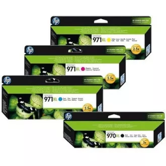 HP 970-XL (CN625AE,CN626AE,CN627AE,CN628AE) - Cartuș, black + color (negru + color)