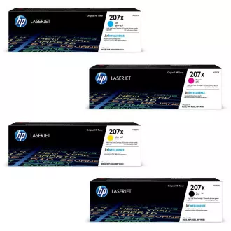 HP 207X (W2210X, W2211X, W2212X, W2213X) - Toner, black + color (negru + color)