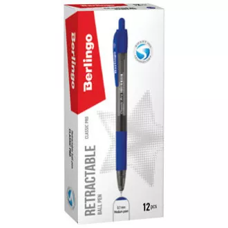 Berlingo, pix automat, albastru, 12 buc, 0,7 mm, Classic Pro Berlingo, pix automat, albastru, 12 buc, 0,7 mm, Classic Pro