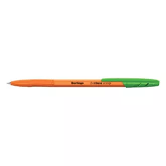Berlingo, pix cu bilă, verde, 50 buc, 0,7 mm, Tribase portocaliu